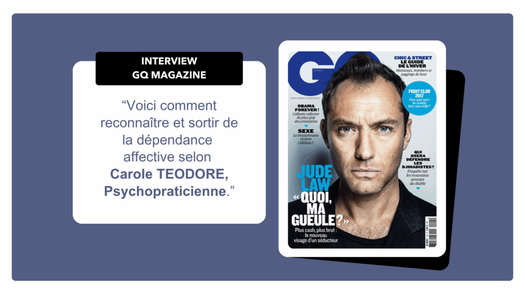 Interview de Carole TEODORE sur comment reconnaitre et sortir de la dépendance affective