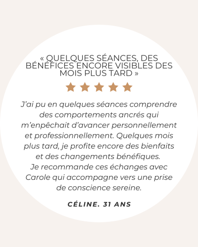 Avis sur Carole TEODORE
