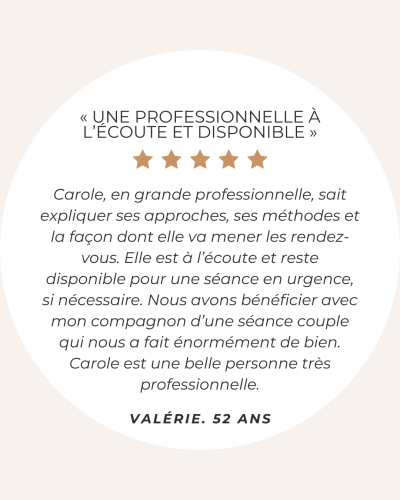 Avis sur Carole TEODORE